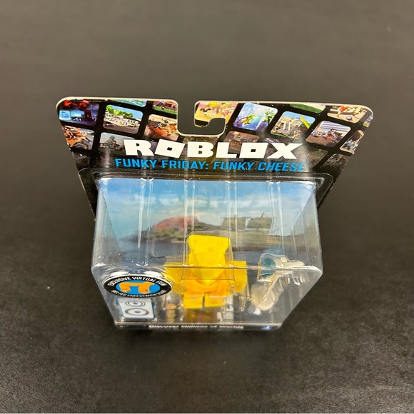 Roblox Funky Friday Funky Cheese Figure with Exclusive Virtual Item - Picture 11 of 13